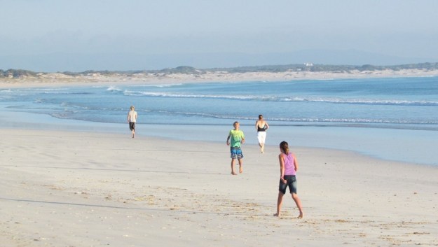 001 Christmas Morning Run on Struisbaai Beach